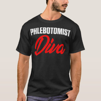 Camiseta Presentes do Técnico Phlebotomista de Phlebotomy O