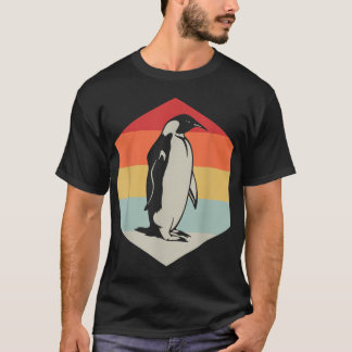 Camiseta Presentes do Zoodetentor de Animais de Pinguim