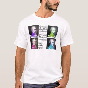 Camiseta Presentes dos amantes de Mozart