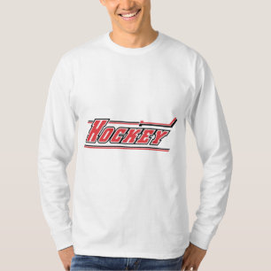 Camiseta Presentes dos esportes de inverno do hóquei em