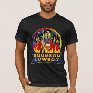 Camiseta Presentes dos t-shirt do vaqueiro de Bourbon