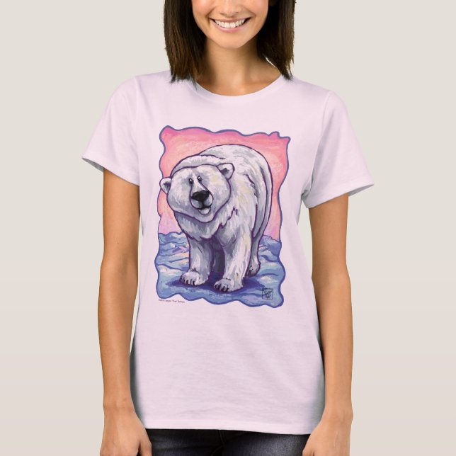 Camiseta Presentes e acessórios do Urso Polar (Frente)