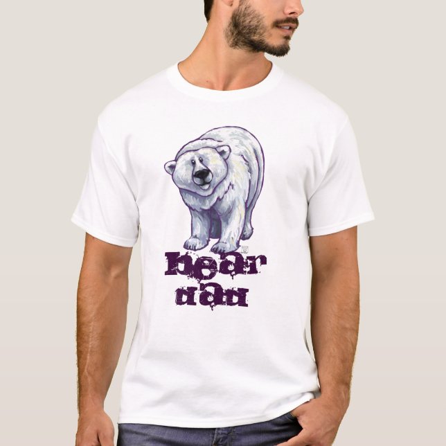 Camiseta Presentes e acessórios do Urso Polar (Frente)