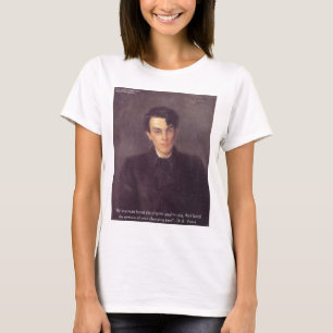 Camiseta Presentes e Cartões com Citação de Amor "Alma Pere