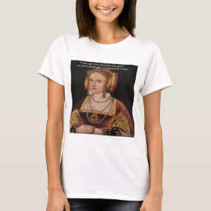 Camiseta Presentes e Cartões com Citação de Amor de Catarin