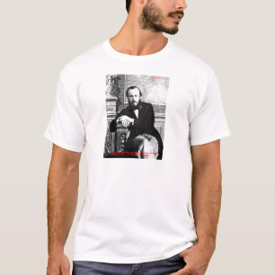 Camiseta Presentes e Cartões com Citação de Dostoiévski "De