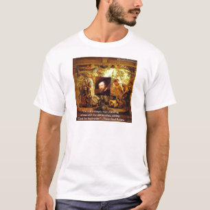 Camiseta Presentes e Cartões de Arte e Citações de Peter Pa