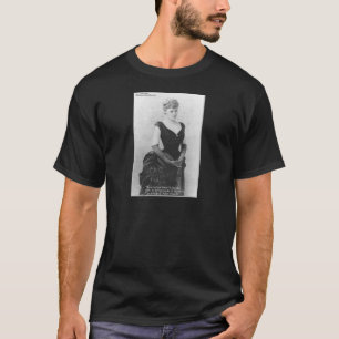 Camiseta Presentes e Cartões de Citação de Edith Wharton "E