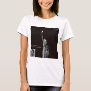 Camiseta Presentes e Cartões Emma Lazarus e Estátua da Libe