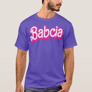 Camiseta Presentes Engraçados da Babcia para Mulheres Babci