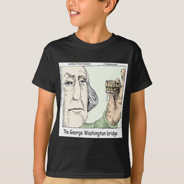 Camiseta Presentes Engraçados da Ponte George Washington (Frente)