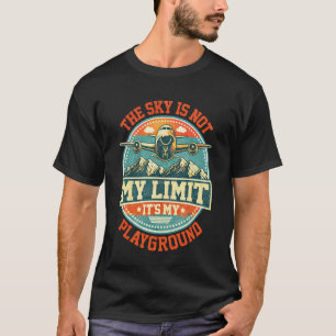 Camiseta Presentes engraçados de aviação para piloto de avi