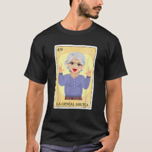 Camiseta Presentes Engraçados de Bingo Mexicano em Espanhol