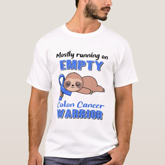 Camiseta Presentes Engraçados de Consciência do Cancer Colo (Frente)