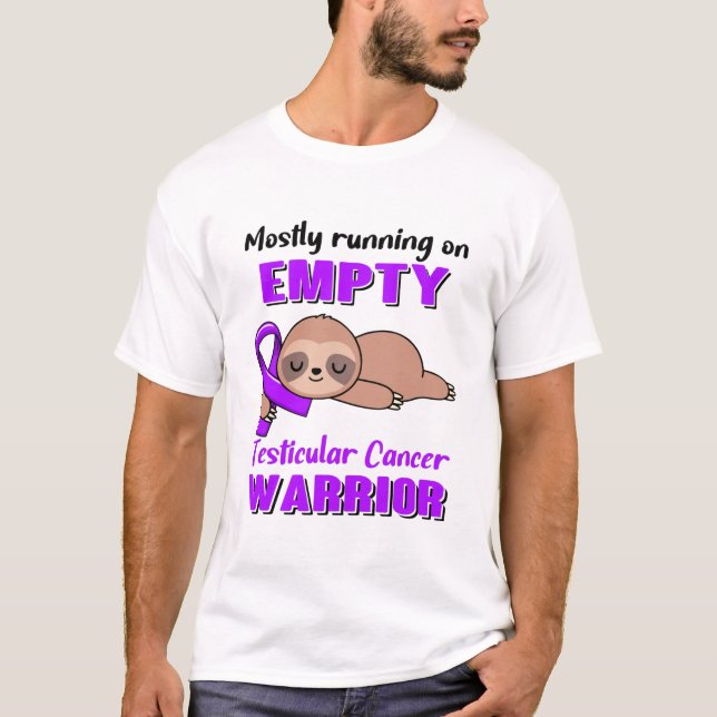 Camiseta Presentes Engraçados de Consciência do Cancer Test (Frente)