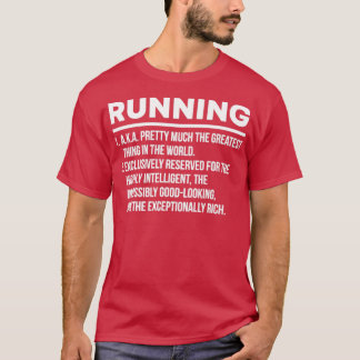 Camiseta Presentes Engraçados de Maratona de Definição em E