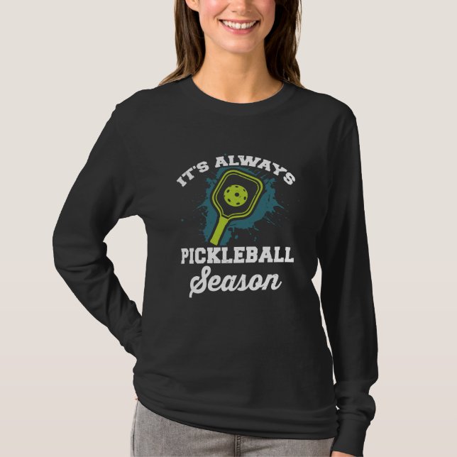 Camiseta Presentes Engraçados de Pickleball (Frente)
