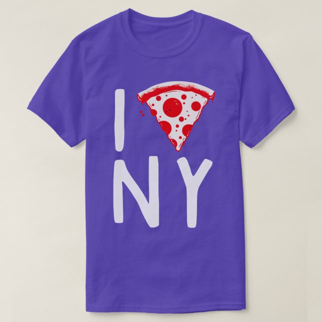 Camiseta Presentes engraçados de pizza de Nova York para ho (Frente do Design)