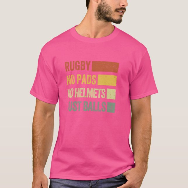Camiseta Presentes engraçados de Rugby para jogadores e fãs (Frente)