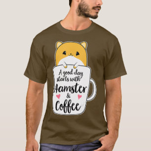 Camiseta Presentes Engraçados De Sobremesas De Hamster De 