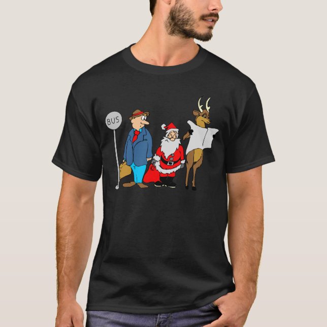 Camiseta Presentes engraçados do Natal (Frente)