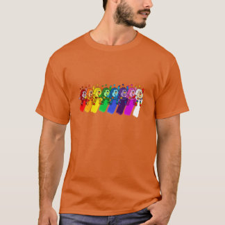 Camiseta Presentes engraçados dos Sprites Arco-íris