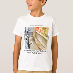 Camiseta Presentes Engraçados Máfia do Peixe Rick Londres