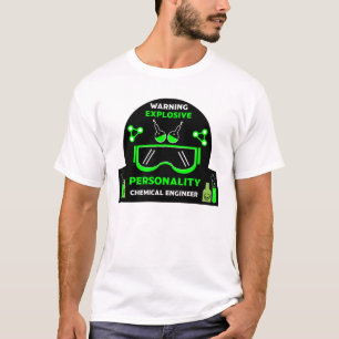Camiseta Presentes Engraçados para Engenheiros Químicos