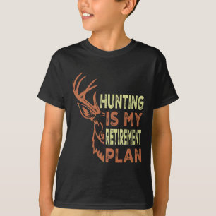 Camiseta Presentes Engraçados Para Homens Caçando É Meu Ret