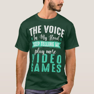 Camiseta Presentes engraçados para jogos para Videos games
