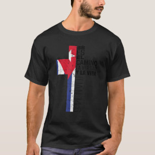 Camiseta Presentes Espanhóis Cristãos Homens Mulheres Jesus