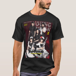 Camiseta Presentes Especiais de Aniversário Band-Maid Antig