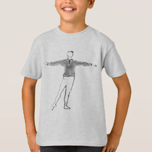 Camiseta Presentes feitos sob encomenda da dança do menino