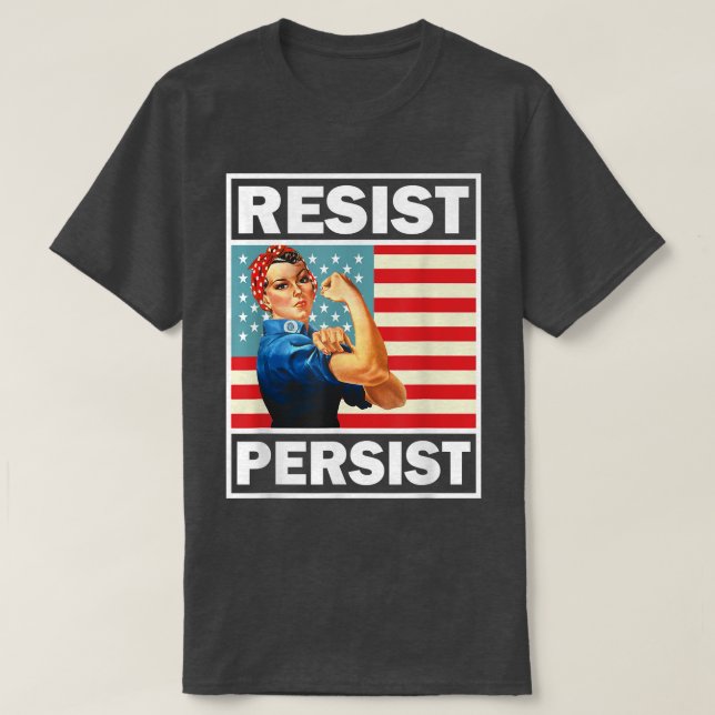 Camiseta Presentes Feministas Resistem 1143  (Frente do Design)