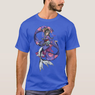 Camiseta Presentes gráficos de animação de sereia incríveis