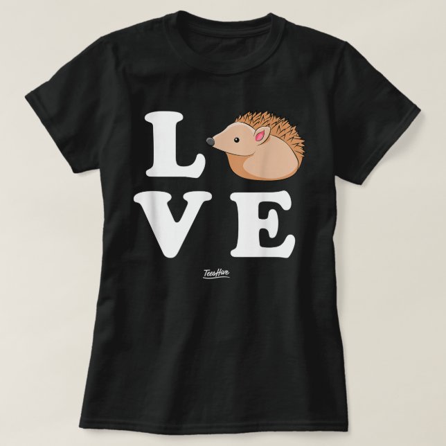 Camiseta Presentes Hedgehog para Hedgehog Amantes Presentes (Frente do Design)