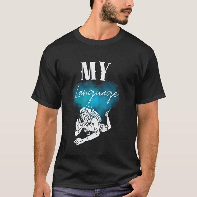 Camiseta Presentes Incríveis de Sinal de Mão de Idioma de M (Frente)