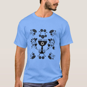 Camiseta Presentes judeus tradicionais para Shabbat