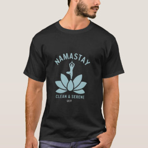 Camiseta Presentes Limpos Serenos Yoga Narcóticos Anônimos