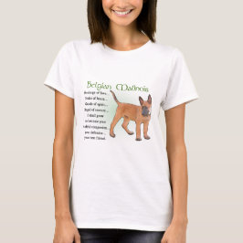 Camiseta Presentes Malinois belgas