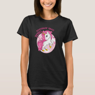 Camiseta Presentes Meninas 3 Anos Adolescentes Unicórnio En