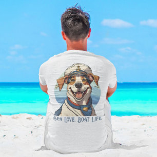 Camiseta Presentes náuticos de cães para armadores de barco