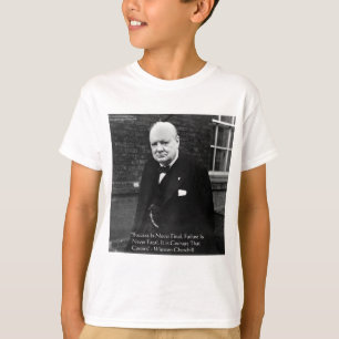 Camiseta Presentes "O Sucesso Nunca é Definitivo" de Winsto