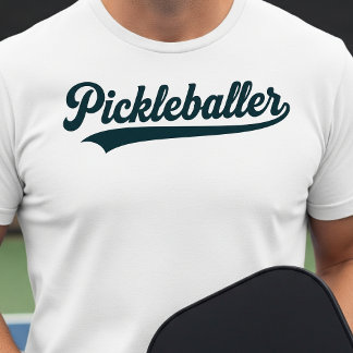 Camiseta Presentes para Amante de Pickleball - Minimalista