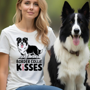 Camiseta Presentes para Amantes de Cachorros: Border Collie