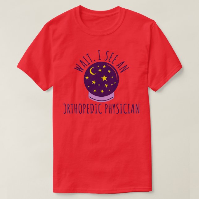 Camiseta Presentes para futuros médicos ortopédicos (Frente do Design)