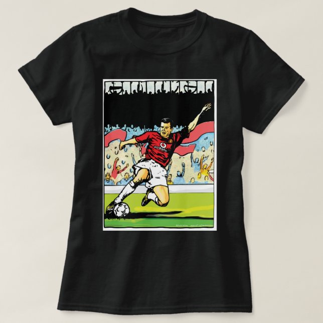 Camiseta Presentes Para Homens Keano Roy Do Estilo De Passa (Frente do Design)
