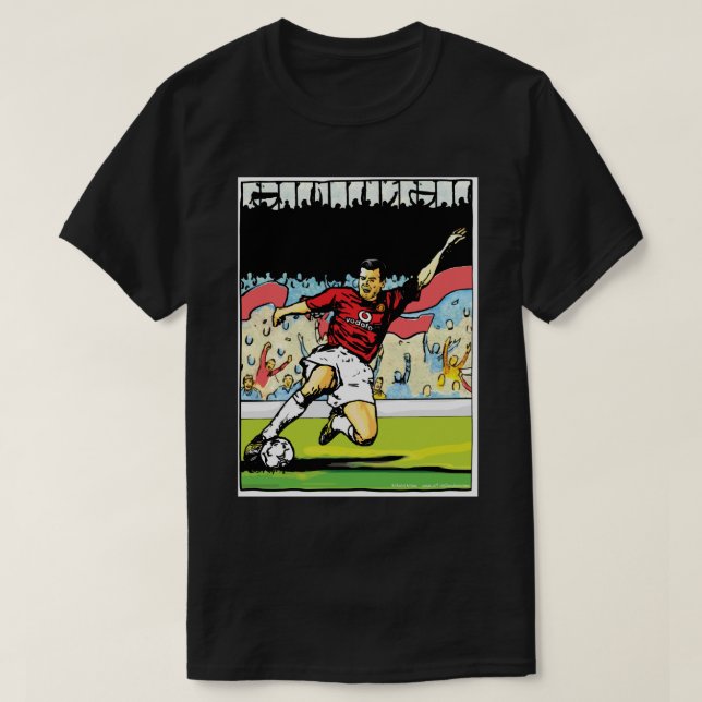 Camiseta Presentes Para Homens Keano Roy Do Estilo De Passa (Frente do Design)