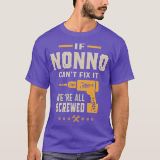 Camiseta Presentes para homens Se o Nonno não consegue cons