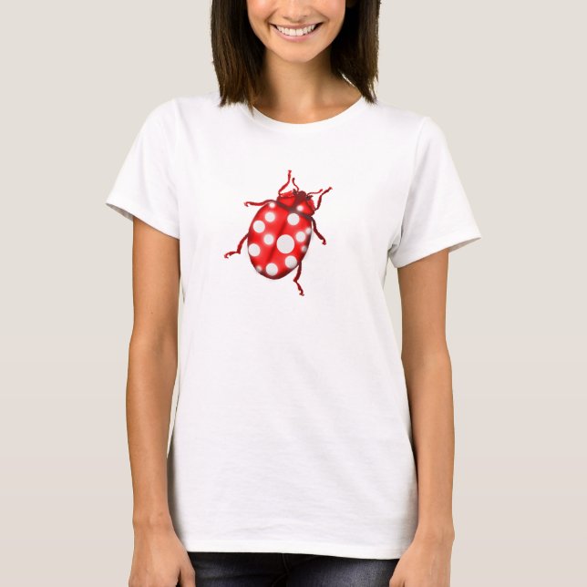 Camiseta Presentes para jardinagem Lady Bug Ladybird (Frente)